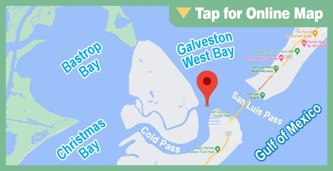 Galveston West Bay: Cold Pass