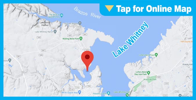 Lake Whitney: Big Rocky Creek