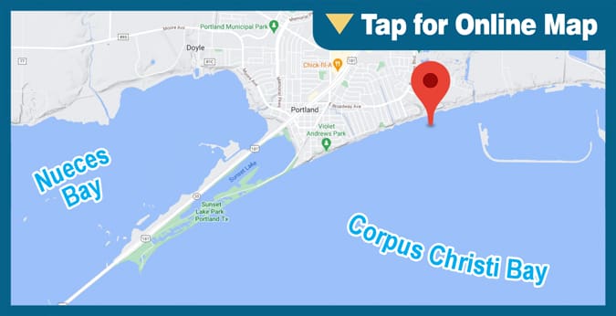 Corpus Christi Bay: Portland Shoreline