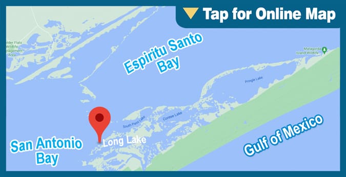 Espiritu Santo Bay: Long Lake