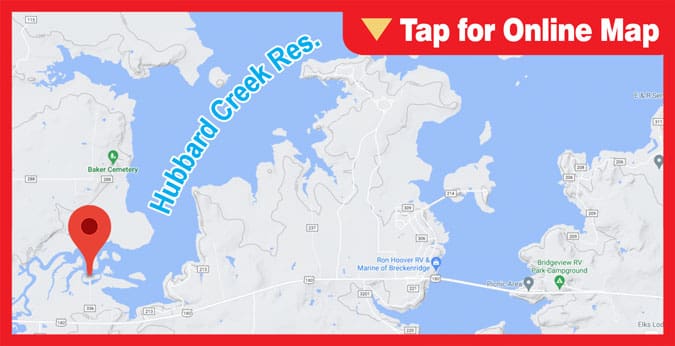 Hubbard Creek Res: Hubbard Creek Arm