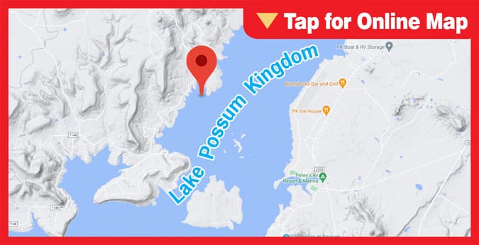 Lake Possum Kingdom: Oil Well Slough
