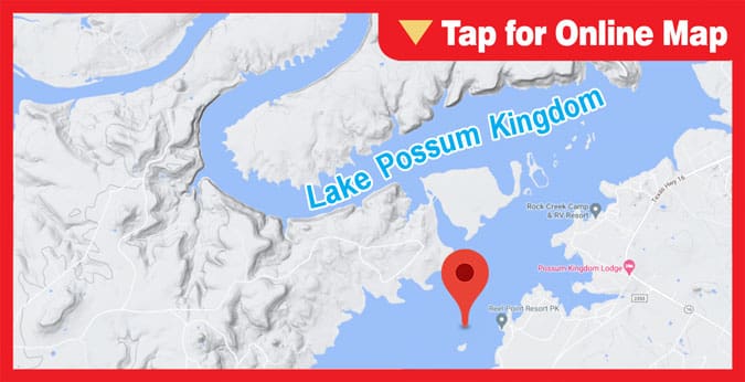 Lake Possum Kingdom: Tree Island
