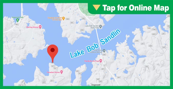 Lake Bob Sandlin: Feed Thru Point & Old Pool