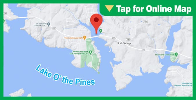 Lake O the Pines: Johnson Creek