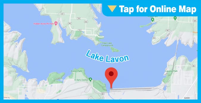 Lake Lavon: Dam Area Ledges