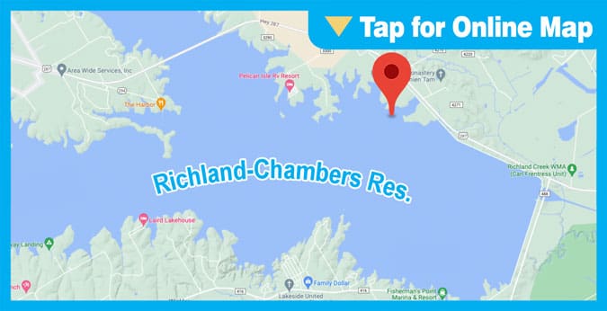 Richland Chambers Res: 309 Flats and Windsock Point