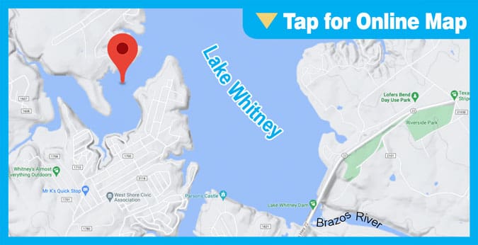 Lake Whitney: Big Rocky Creek