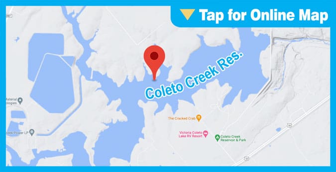 Coleto Creek Lake: Main Lake Points