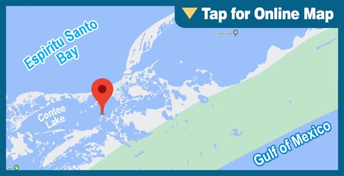 Espiritu Santo Bay: Contee Lake