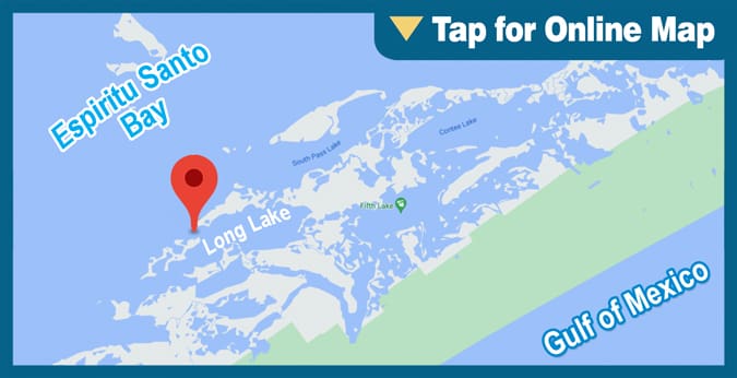 Espiritu Santo Bay: Long Lake