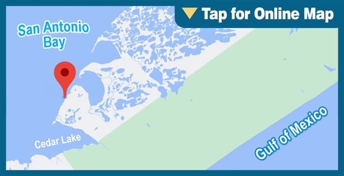 San Antonio Bay: Cedar Point