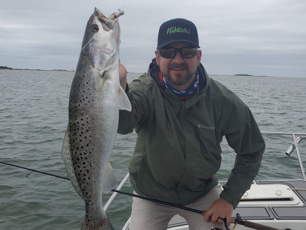 winter speckled sea trout