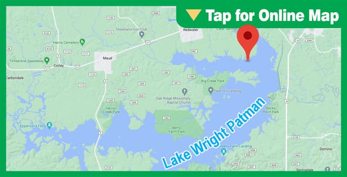 Lake Wright Patman: Big Creek Cove Points