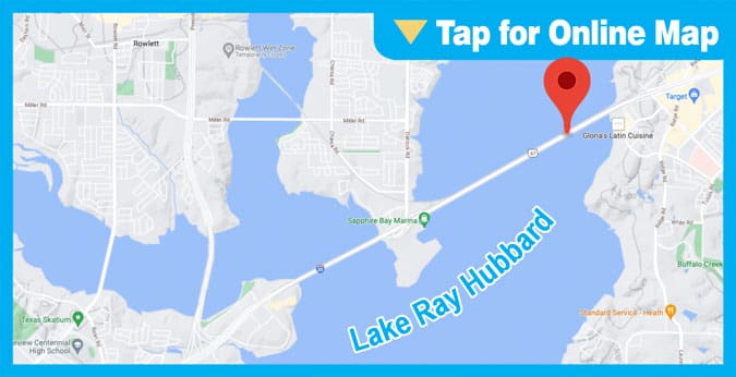 Lake Ray Hubbard: Harbor Bay Marina Bridge