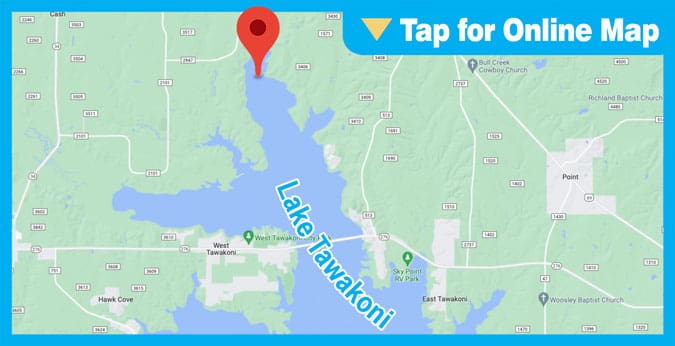 Lake Tawakoni: Stone Point Area