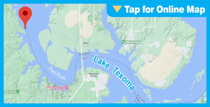 Lake Texoma: Paw Paw Creek