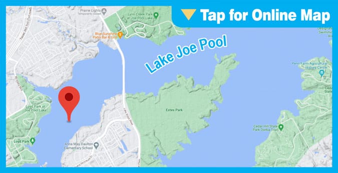 Lake Joe Pool: West Tree Flats