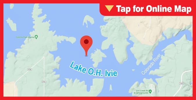 Lake O.H. Ivie: North Island Channel Edge