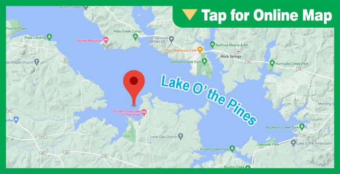 Lake O the Pines: Copeland Creek