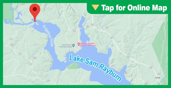 Lake Sam Rayburn: Angelina River