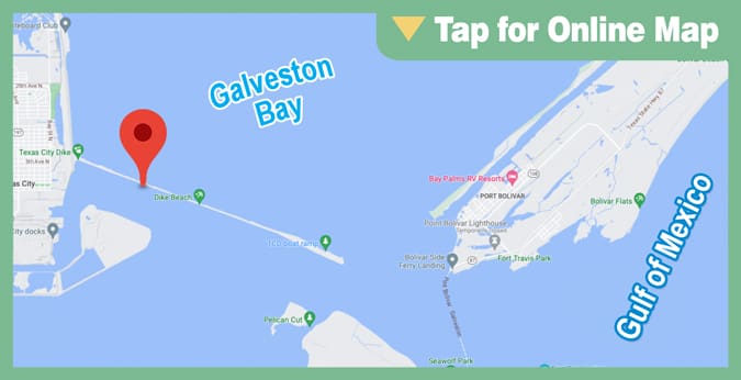 Galveston Bay/Texas City: Texas City Dike