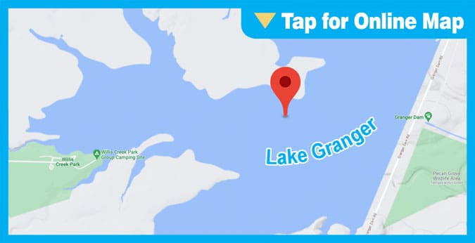 Granger Lake: Main Lake Brush Piles