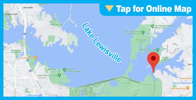 Lake Lewisville: 121 Boat Ramps & Marina