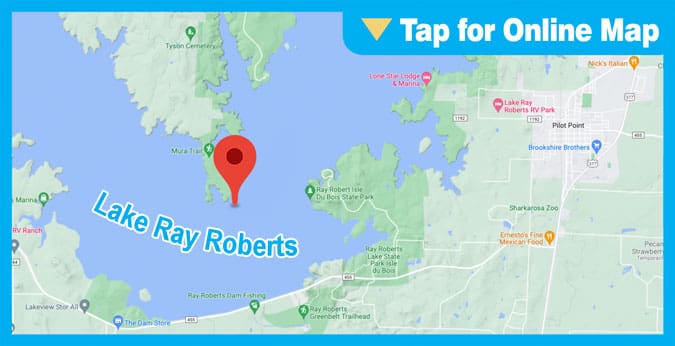 Lake Ray Roberts: Cates Point