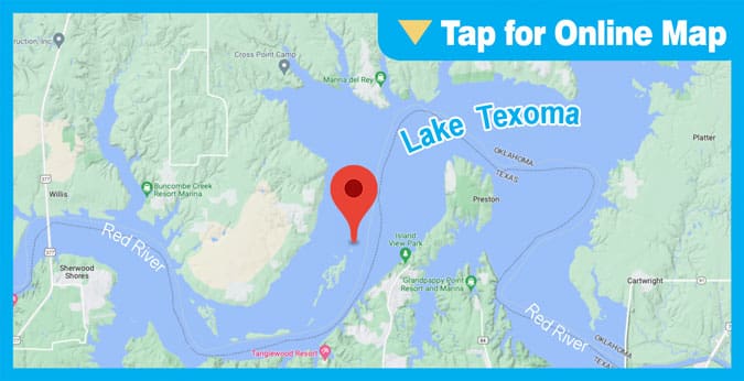 Lake Texoma: The North End , Washita Point