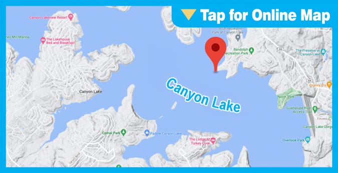 Canyon Lake: Sailboat Moorings & Jacobs Creek