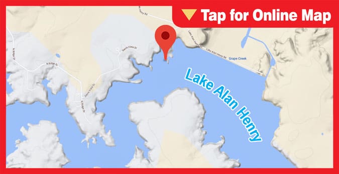 Lake Alan Henry: Dam Area