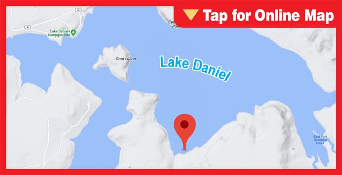 Daniel Reservoir: South Shoreline