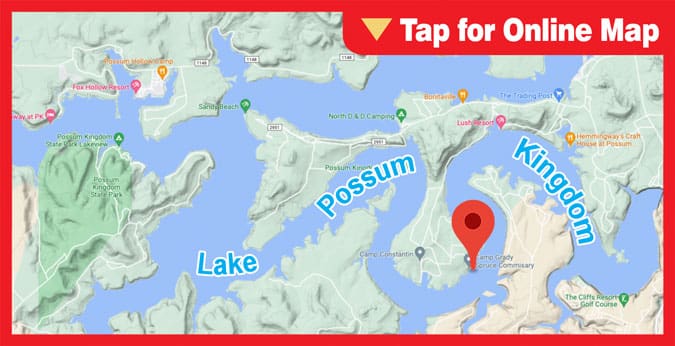 Lake Possum Kingdom: The Y