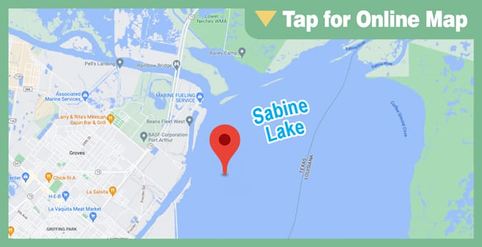 Sabine Lake: Flats