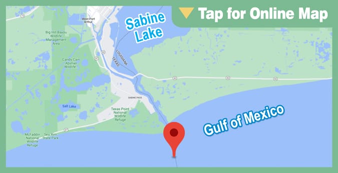 Sabine Lake: Jetties