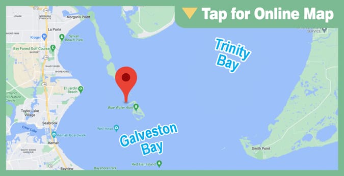 Galveston Trinity Bay: Channel Marker 44