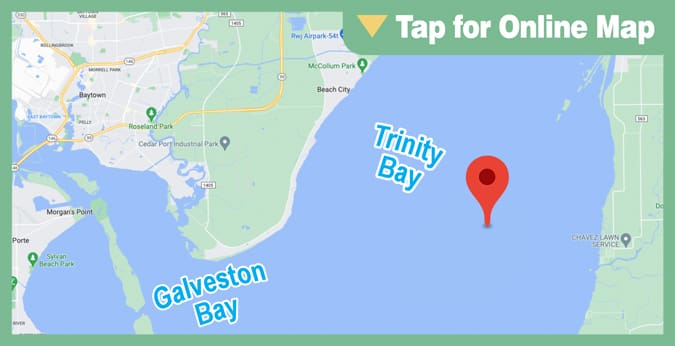 Galveston Trinity Bay: Exxon C Lease Wells