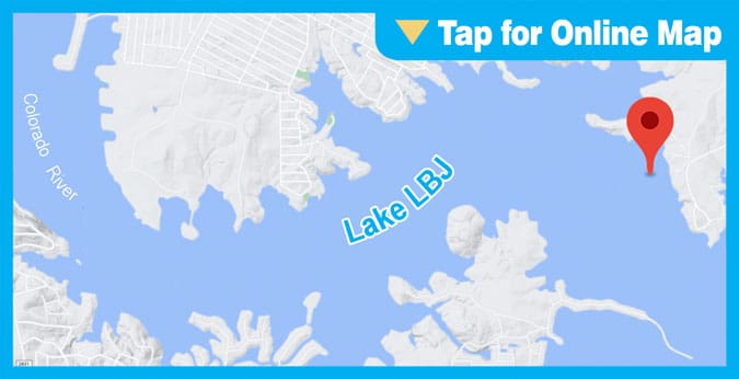 Lake LBJ: Honeymoon Hump Area