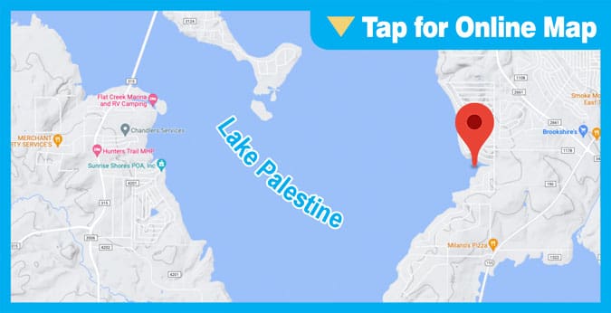 Lake Palestine: County Line Area
