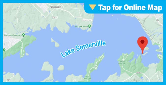 Lake Somerville: Little Crappie Point