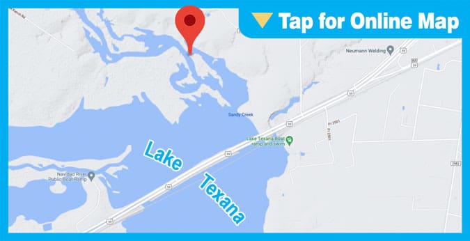Lake Texana: Sandy Creek