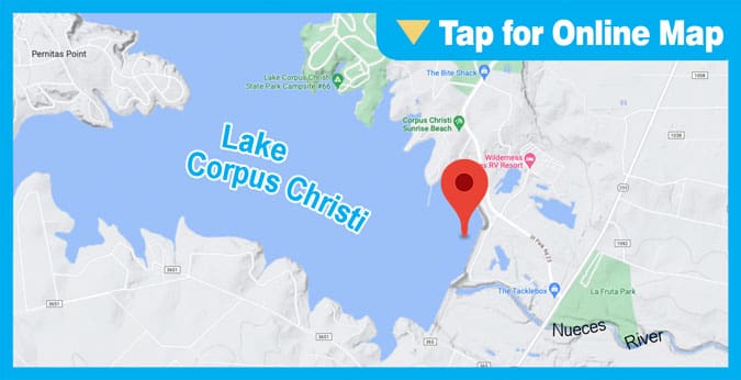 Lake Corpus Christi: Dam