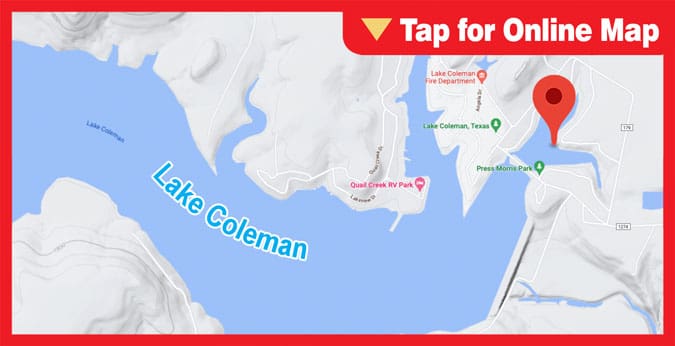 Lake Coleman: Rear Cove