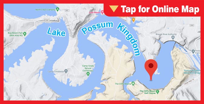 Lake Possum Kingdom: Lower End