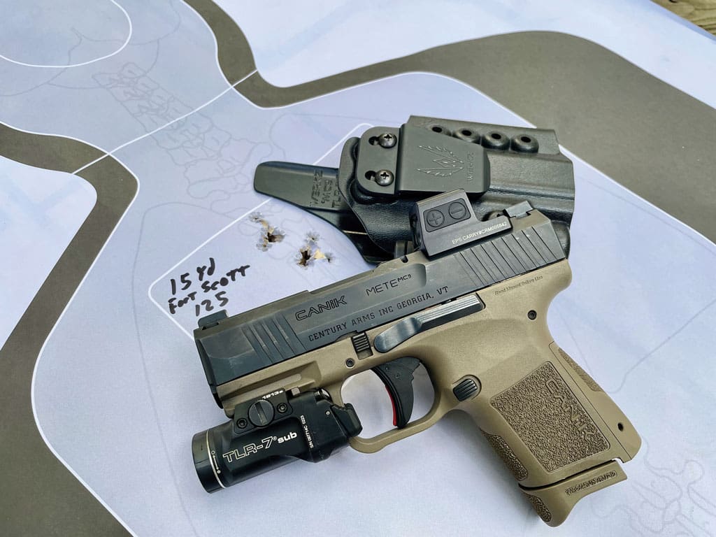 The Canik MC9 is the latest in “micro-carry 9mm” pistols on the market. Its trigger sets this model apart from the competition.