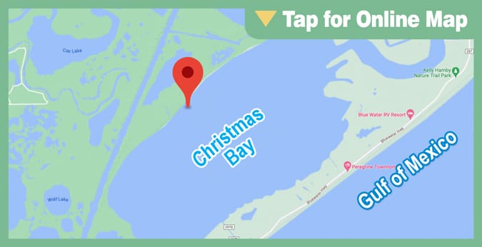 Christmas Bay: Wildlife Refuge Shoreline