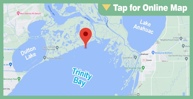 Galveston Trinity Bay: Green Island