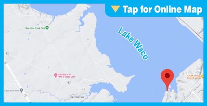 Lake Waco: Point N of Koehne Park