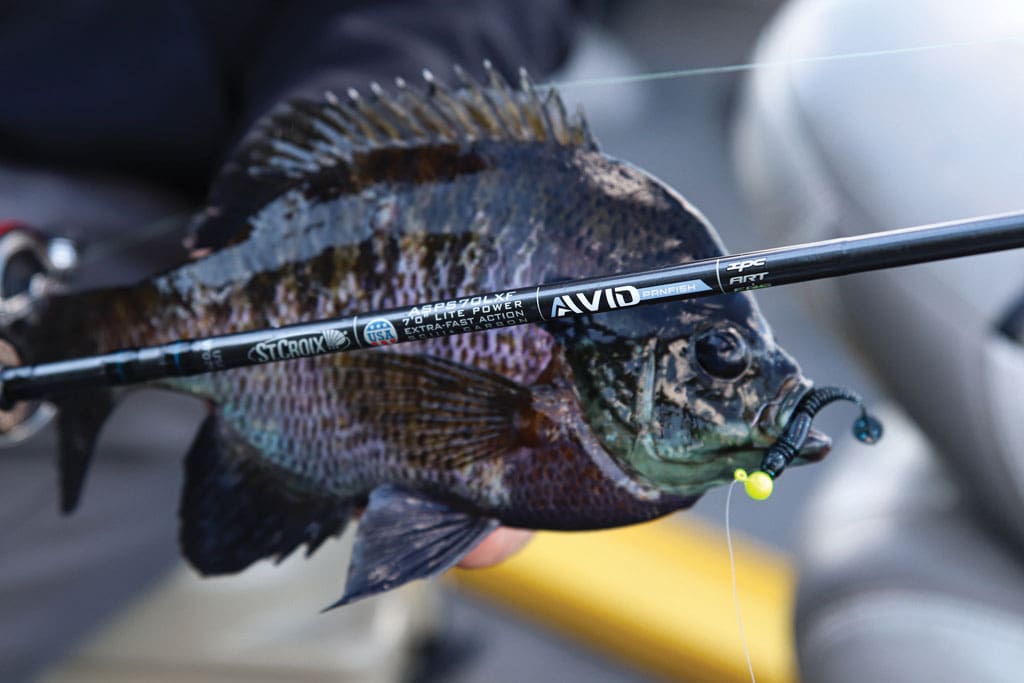 Rod choice is a big factor in chasing all species of Texas panfish.